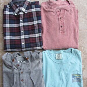 Mens Small Sweatshirt Hoodie Flannel Bundle